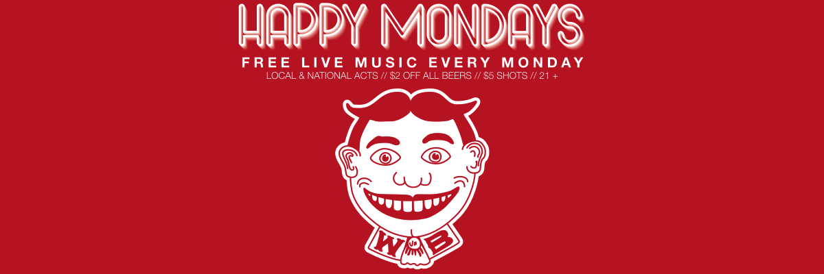 Happy Mondays at Wonder Bar – Zachary West & the Good Grief, Spyne, I Am the Wagon