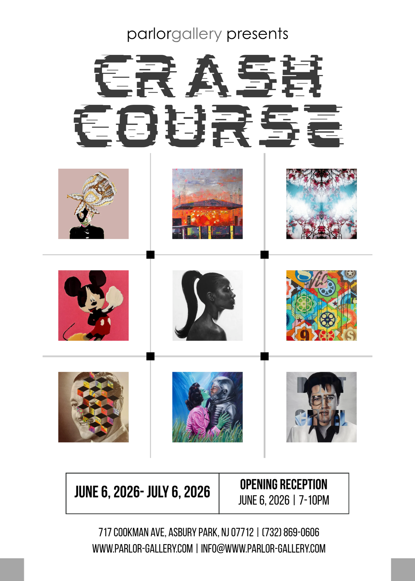 Parlor Gallery Presents Crash Course: A Group Exhibition & Anniversary Sale