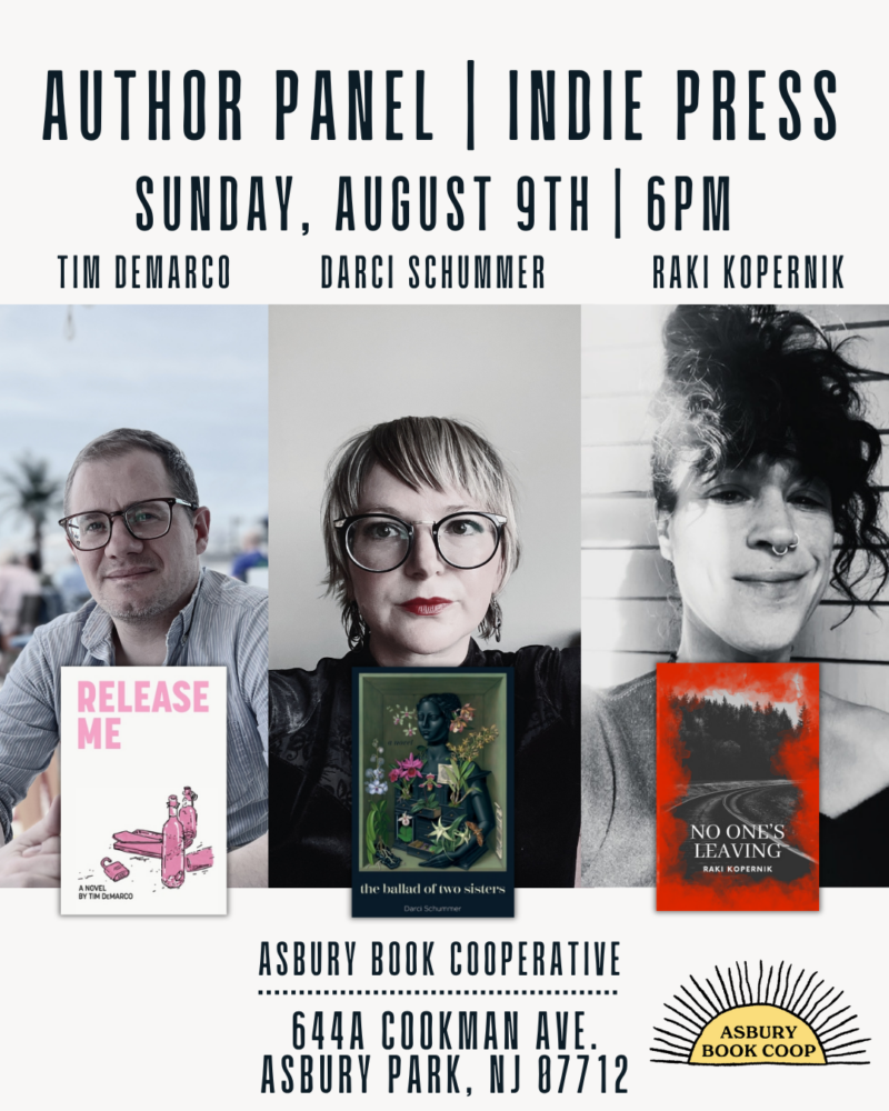 Visiting Author Panel | Indie Press at Asbury Book Cooperative