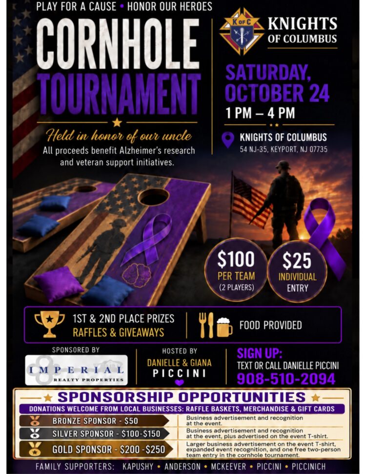Knights of Columbus Cornhole Tournament